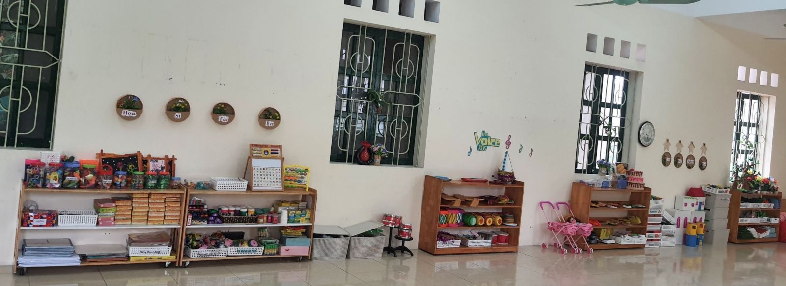 TRƯỜNG MẦM NON CỔ LOA HOÀN THIỆN CÔNG TÁC CHUẨN BỊ TRƯỚC KHI ĐÓN HỌC SINH ĐI HỌC TRỞ LẠI