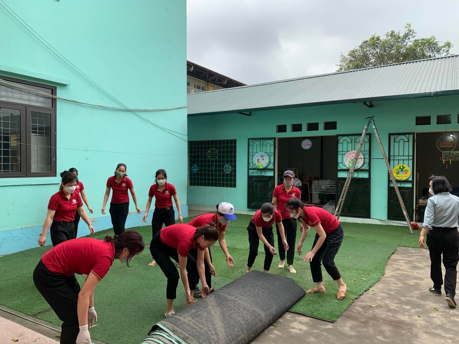 TRƯỜNG MẦM NON CỔ LOA HOÀN THIỆN CÔNG TÁC CHUẨN BỊ TRƯỚC KHI ĐÓN HỌC SINH ĐI HỌC TRỞ LẠI