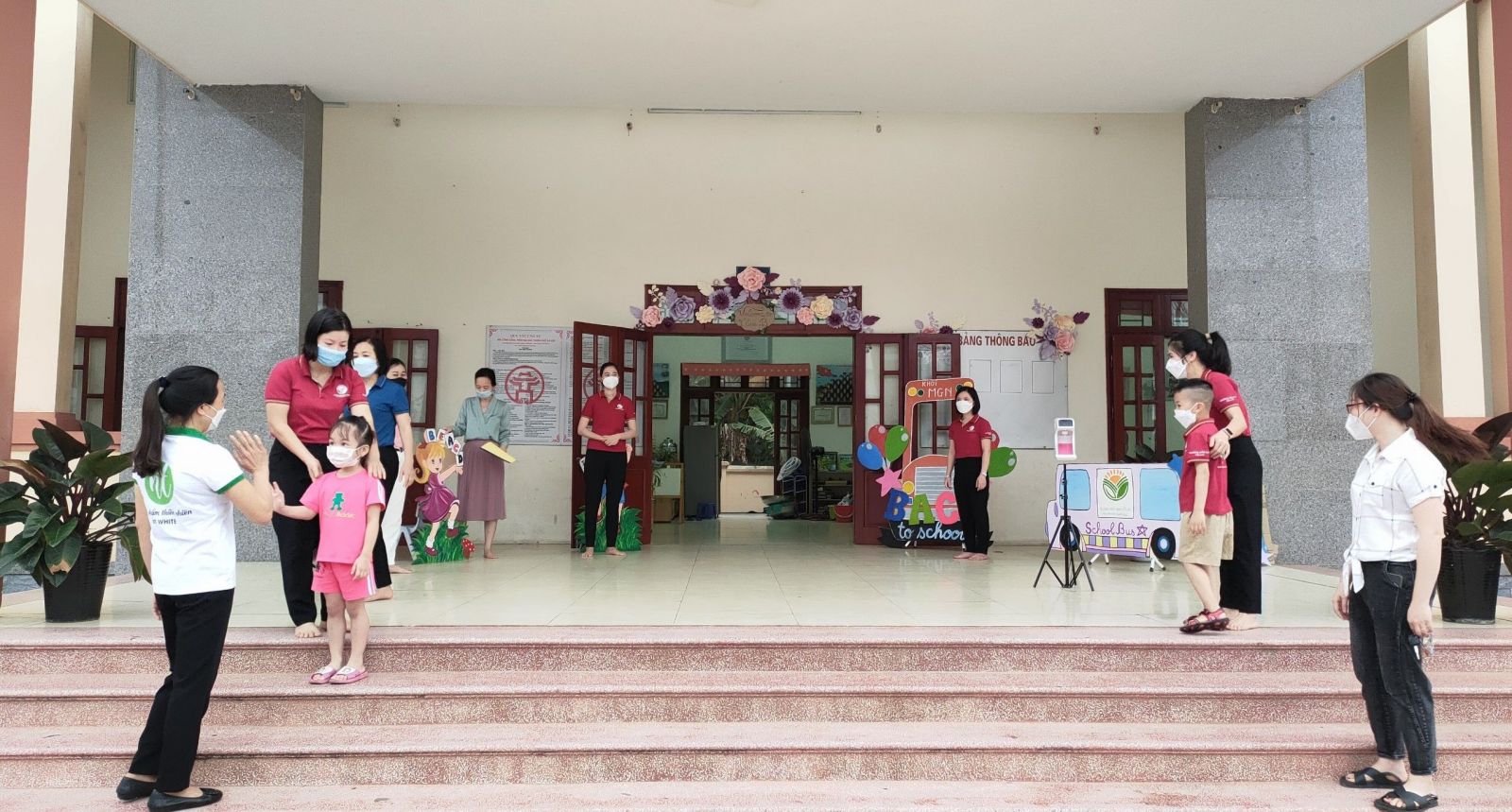 TRƯỜNG MẦM NON CỔ LOA HOÀN THIỆN CÔNG TÁC CHUẨN BỊ TRƯỚC KHI ĐÓN HỌC SINH ĐI HỌC TRỞ LẠI