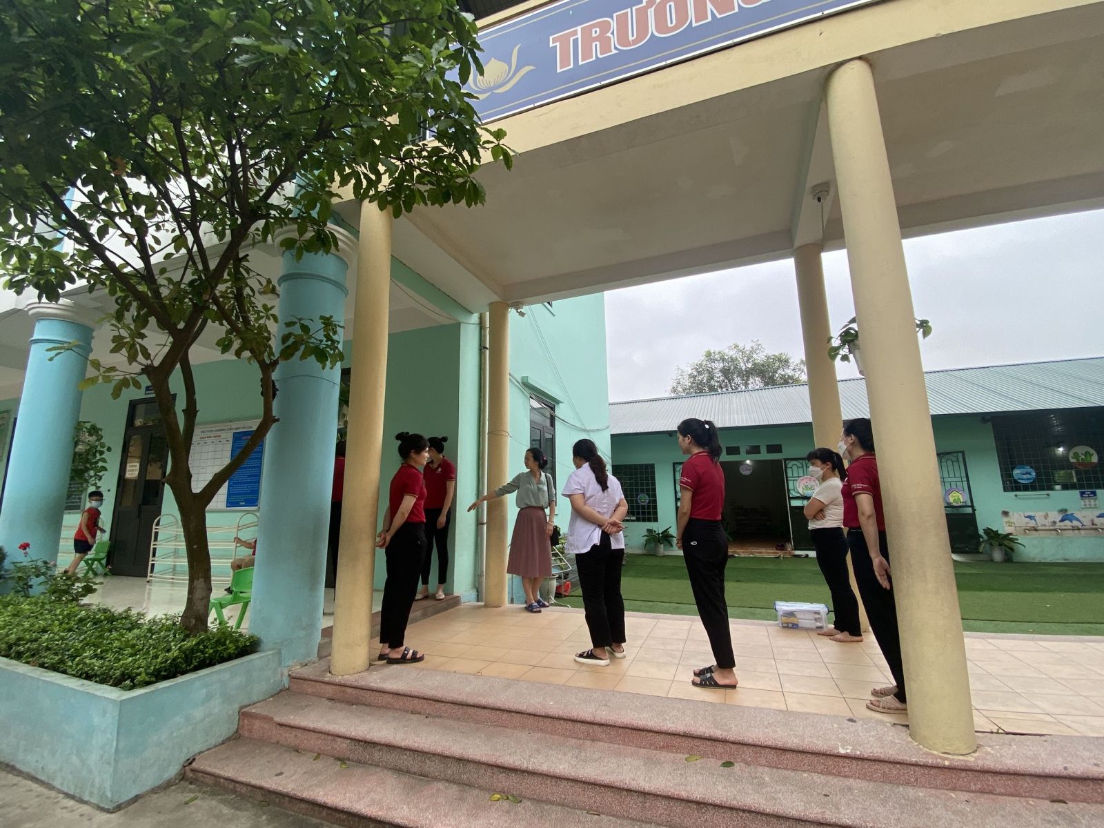 TRƯỜNG MẦM NON CỔ LOA HOÀN THIỆN CÔNG TÁC CHUẨN BỊ TRƯỚC KHI ĐÓN HỌC SINH ĐI HỌC TRỞ LẠI