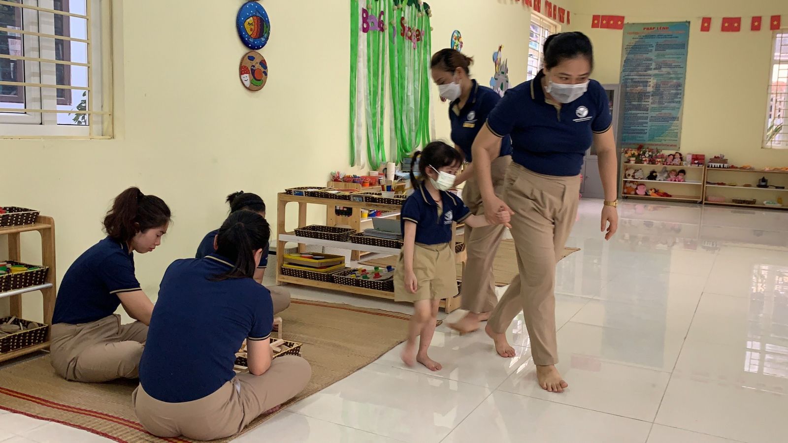 TRƯỜNG MẦM NON CỔ LOA HOÀN THIỆN CÔNG TÁC CHUẨN BỊ TRƯỚC KHI ĐÓN HỌC SINH ĐI HỌC TRỞ LẠI