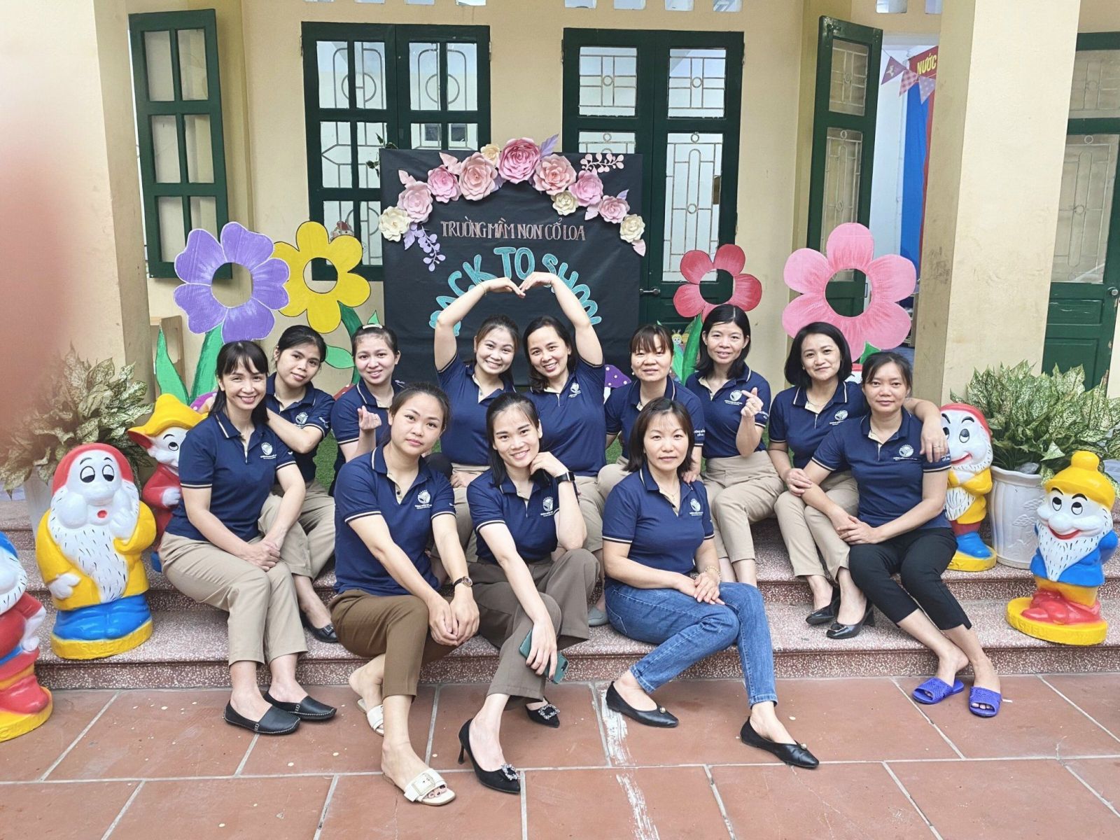 TRƯỜNG MẦM NON CỔ LOA HOÀN THIỆN CÔNG TÁC CHUẨN BỊ TRƯỚC KHI ĐÓN HỌC SINH ĐI HỌC TRỞ LẠI
