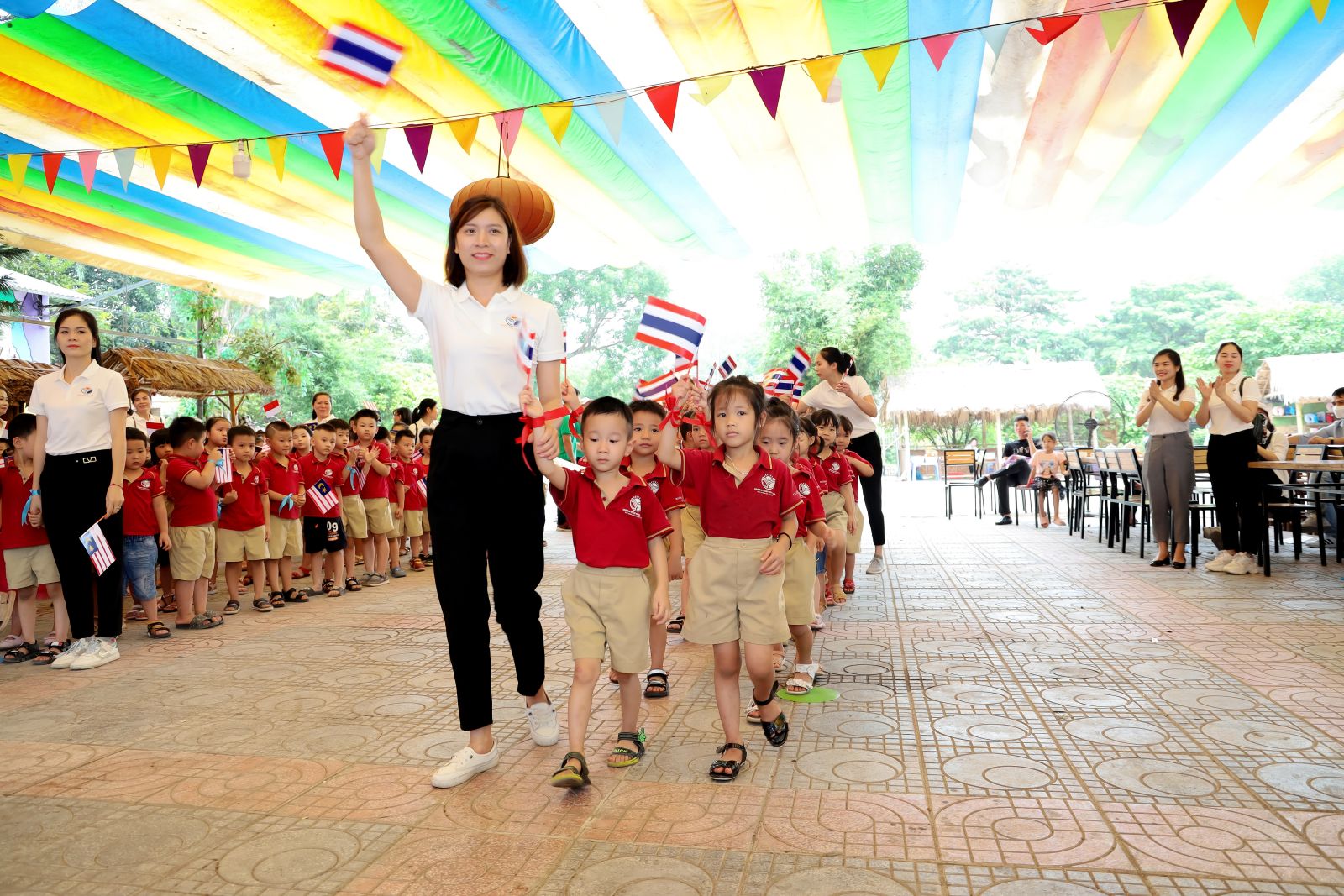 " LỄ RA TRƯỜNG CHO CÁC BÉ KHỐI MGL TRƯỜNG MN CỔ LOA" và “NGÀY HỘI OLYMPIC THỂ THAO 2022".