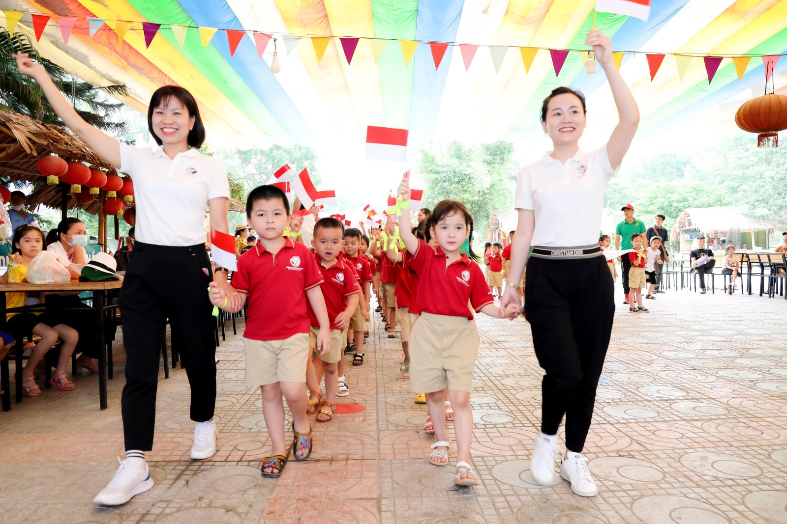 " LỄ RA TRƯỜNG CHO CÁC BÉ KHỐI MGL TRƯỜNG MN CỔ LOA" và “NGÀY HỘI OLYMPIC THỂ THAO 2022".