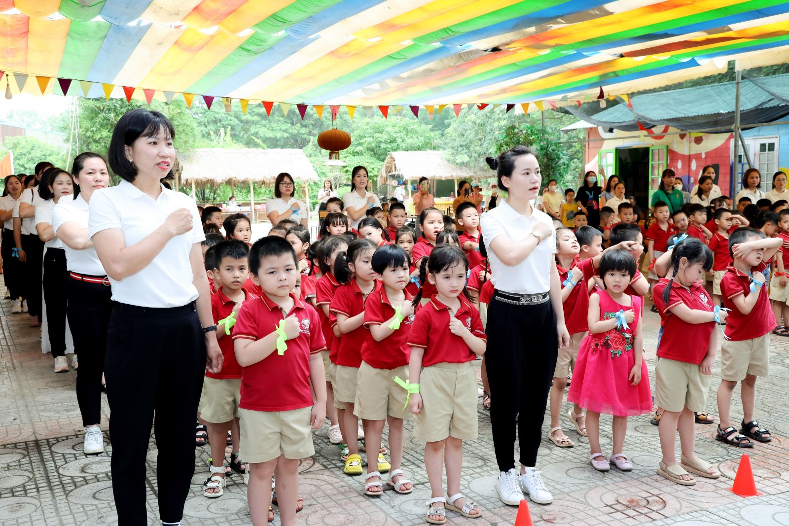 " LỄ RA TRƯỜNG CHO CÁC BÉ KHỐI MGL TRƯỜNG MN CỔ LOA" và “NGÀY HỘI OLYMPIC THỂ THAO 2022".