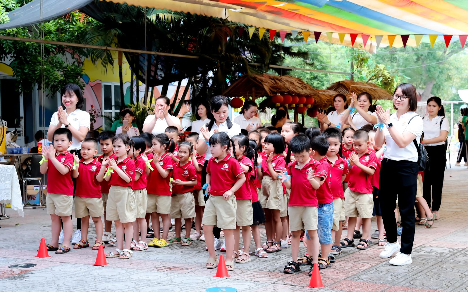 " LỄ RA TRƯỜNG CHO CÁC BÉ KHỐI MGL TRƯỜNG MN CỔ LOA" và “NGÀY HỘI OLYMPIC THỂ THAO 2022".