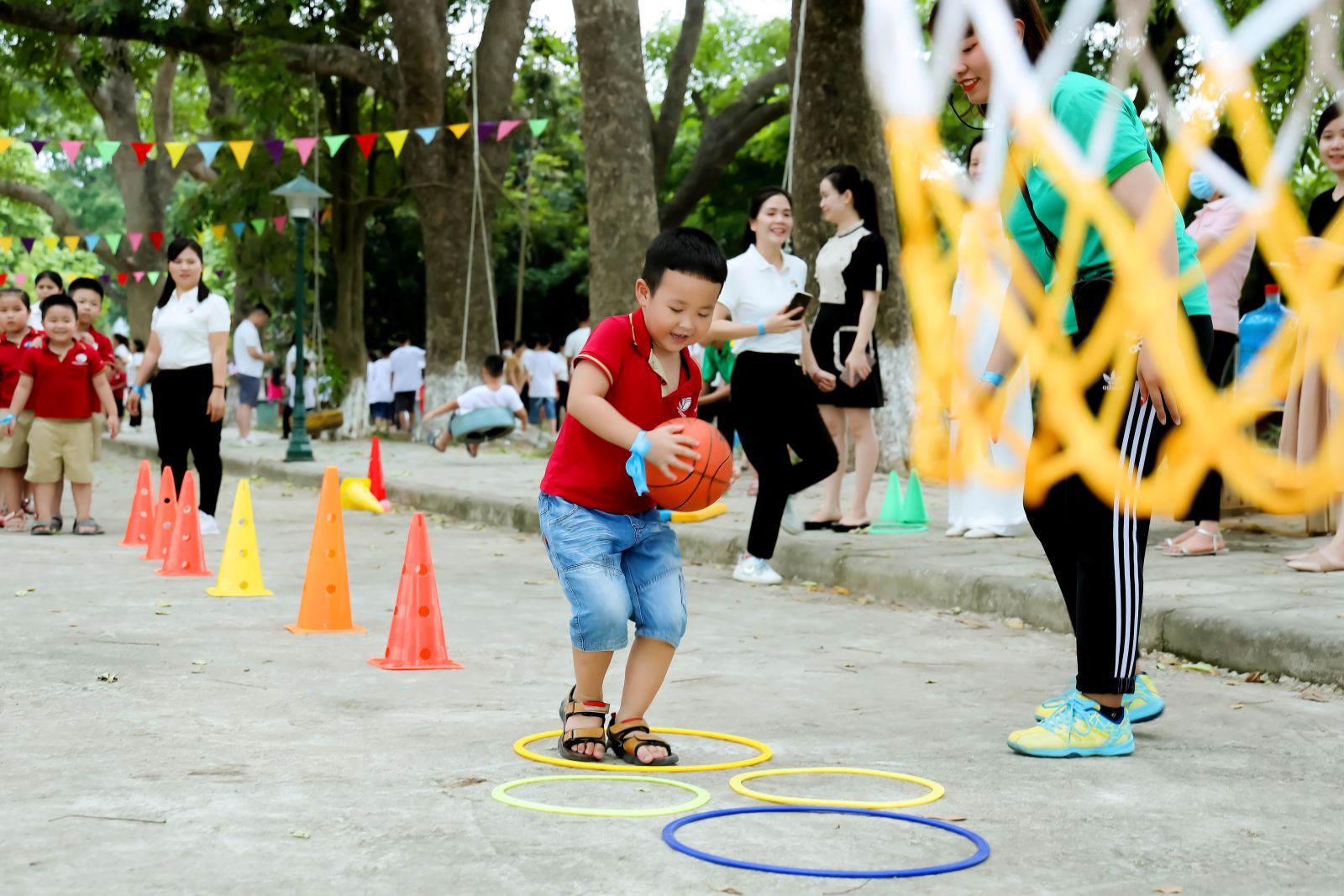 " LỄ RA TRƯỜNG CHO CÁC BÉ KHỐI MGL TRƯỜNG MN CỔ LOA" và “NGÀY HỘI OLYMPIC THỂ THAO 2022".