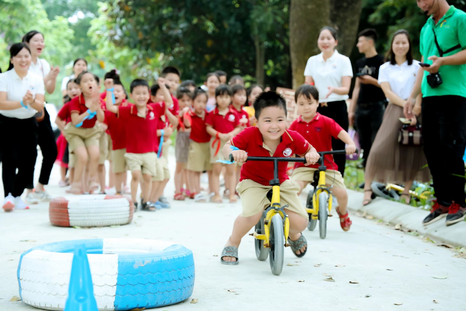 " LỄ RA TRƯỜNG CHO CÁC BÉ KHỐI MGL TRƯỜNG MN CỔ LOA" và “NGÀY HỘI OLYMPIC THỂ THAO 2022".