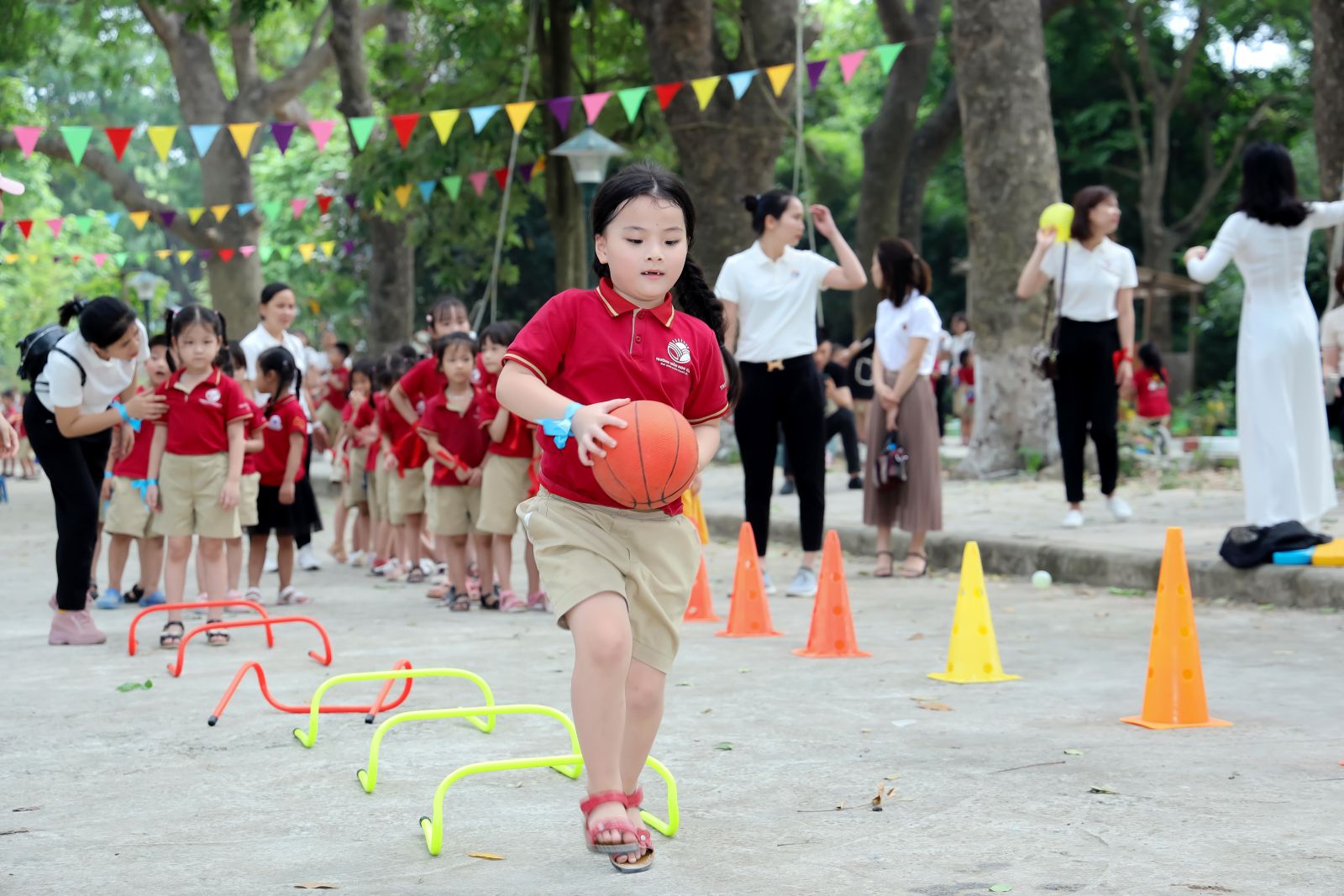 " LỄ RA TRƯỜNG CHO CÁC BÉ KHỐI MGL TRƯỜNG MN CỔ LOA" và “NGÀY HỘI OLYMPIC THỂ THAO 2022".