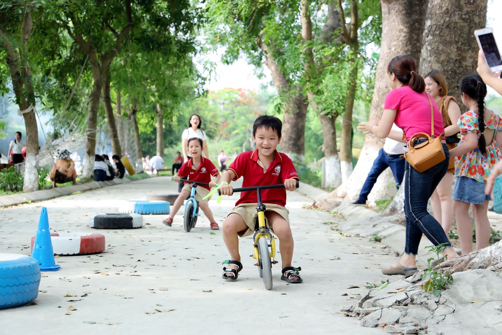 " LỄ RA TRƯỜNG CHO CÁC BÉ KHỐI MGL TRƯỜNG MN CỔ LOA" và “NGÀY HỘI OLYMPIC THỂ THAO 2022".