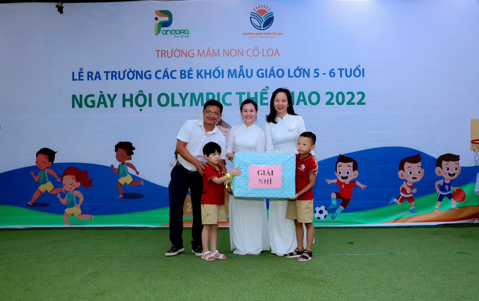 " LỄ RA TRƯỜNG CHO CÁC BÉ KHỐI MGL TRƯỜNG MN CỔ LOA" và “NGÀY HỘI OLYMPIC THỂ THAO 2022".