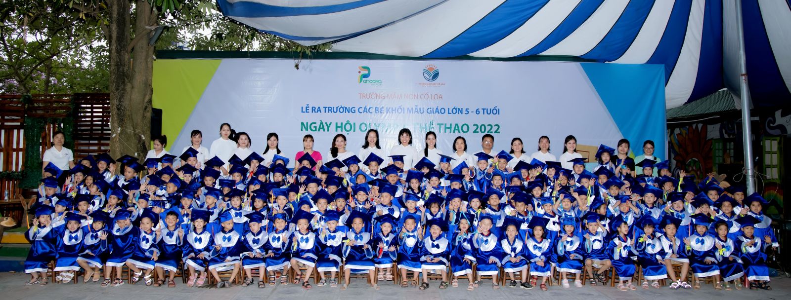 " LỄ RA TRƯỜNG CHO CÁC BÉ KHỐI MGL TRƯỜNG MN CỔ LOA" và “NGÀY HỘI OLYMPIC THỂ THAO 2022".