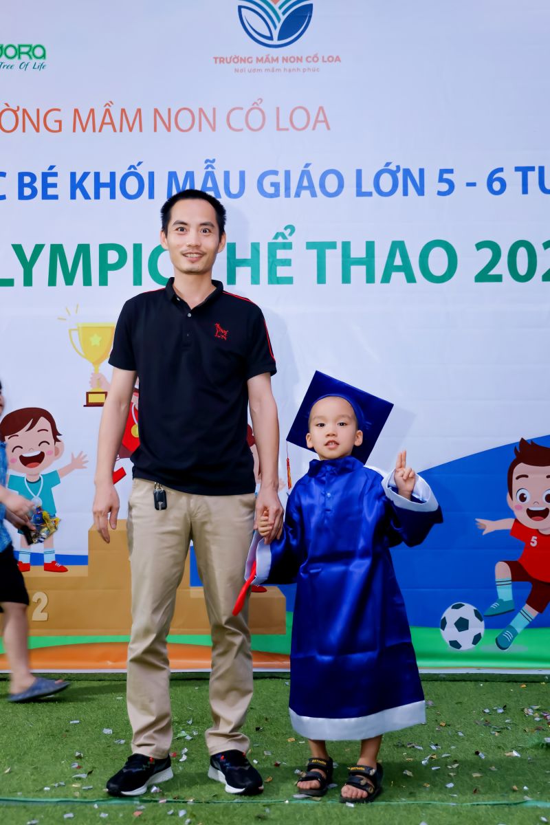 " LỄ RA TRƯỜNG CHO CÁC BÉ KHỐI MGL TRƯỜNG MN CỔ LOA" và “NGÀY HỘI OLYMPIC THỂ THAO 2022".