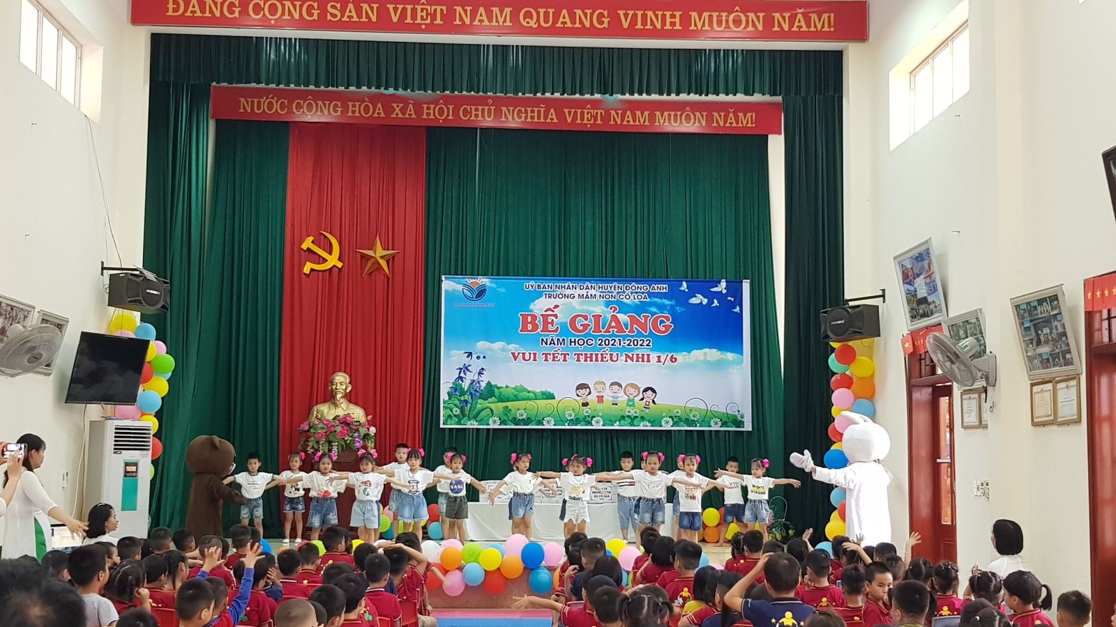 BẾ GIẢNG NĂM HỌC, VUI TẾT THIẾU NHI