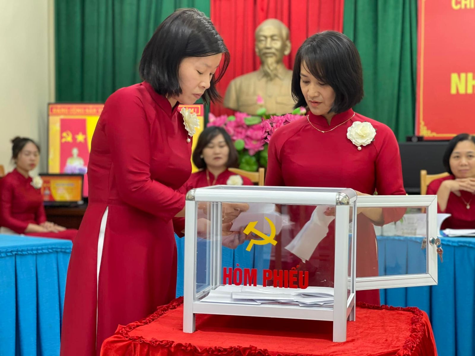 ĐẠI HỘI CHI BỘ TRƯỜNG MN CỔ LOA NHIỆM KÌ 2022 - 2025