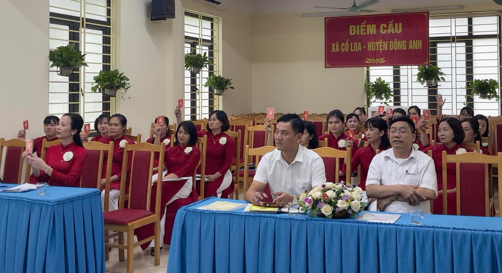 ĐẠI HỘI CHI BỘ TRƯỜNG MN CỔ LOA NHIỆM KÌ 2022 - 2025