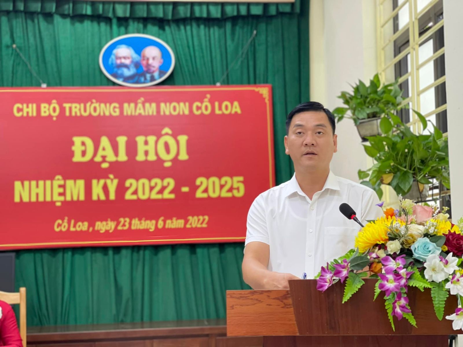 ĐẠI HỘI CHI BỘ TRƯỜNG MN CỔ LOA NHIỆM KÌ 2022 - 2025