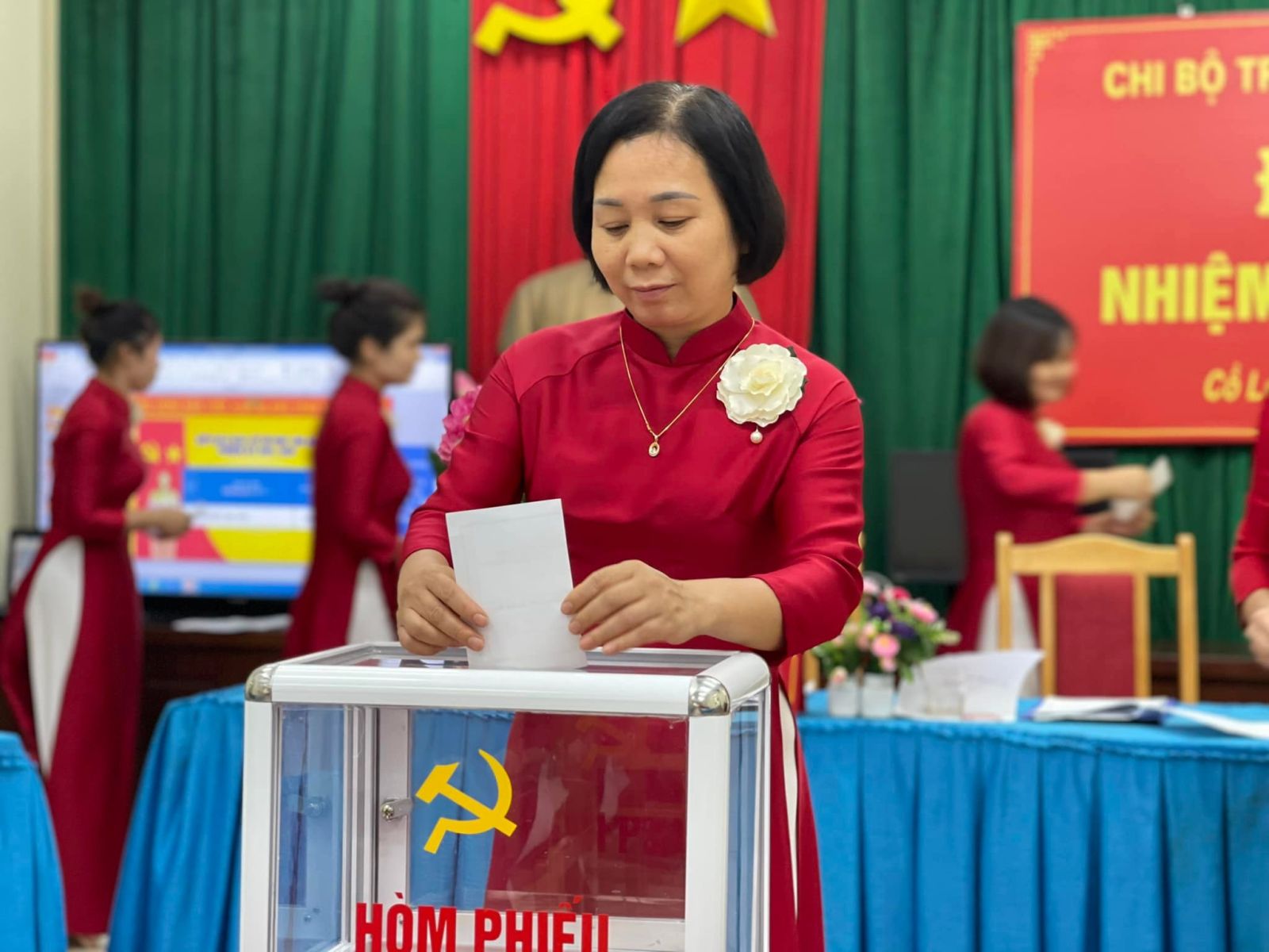 ĐẠI HỘI CHI BỘ TRƯỜNG MN CỔ LOA NHIỆM KÌ 2022 - 2025