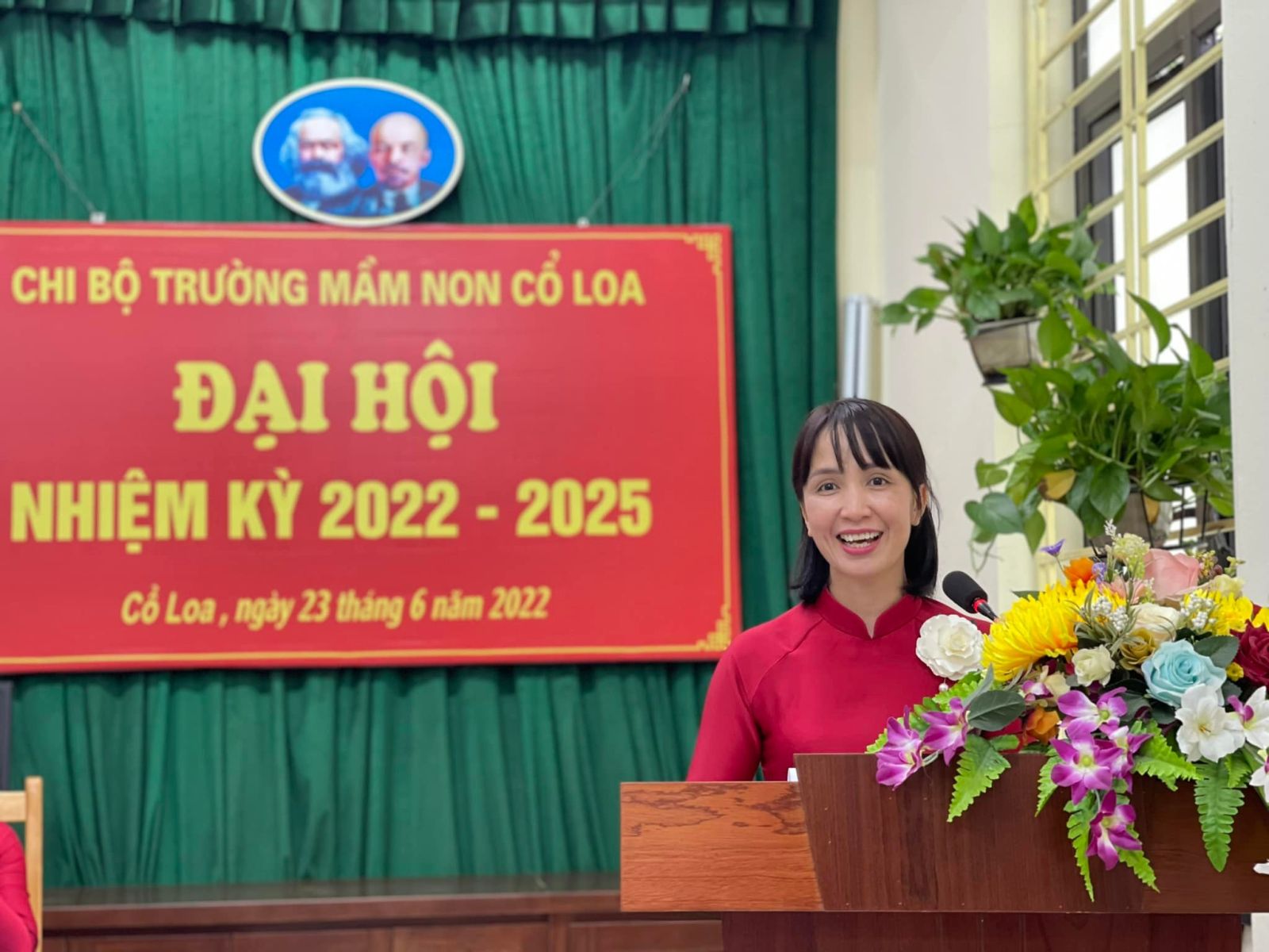 ĐẠI HỘI CHI BỘ TRƯỜNG MN CỔ LOA NHIỆM KÌ 2022 - 2025