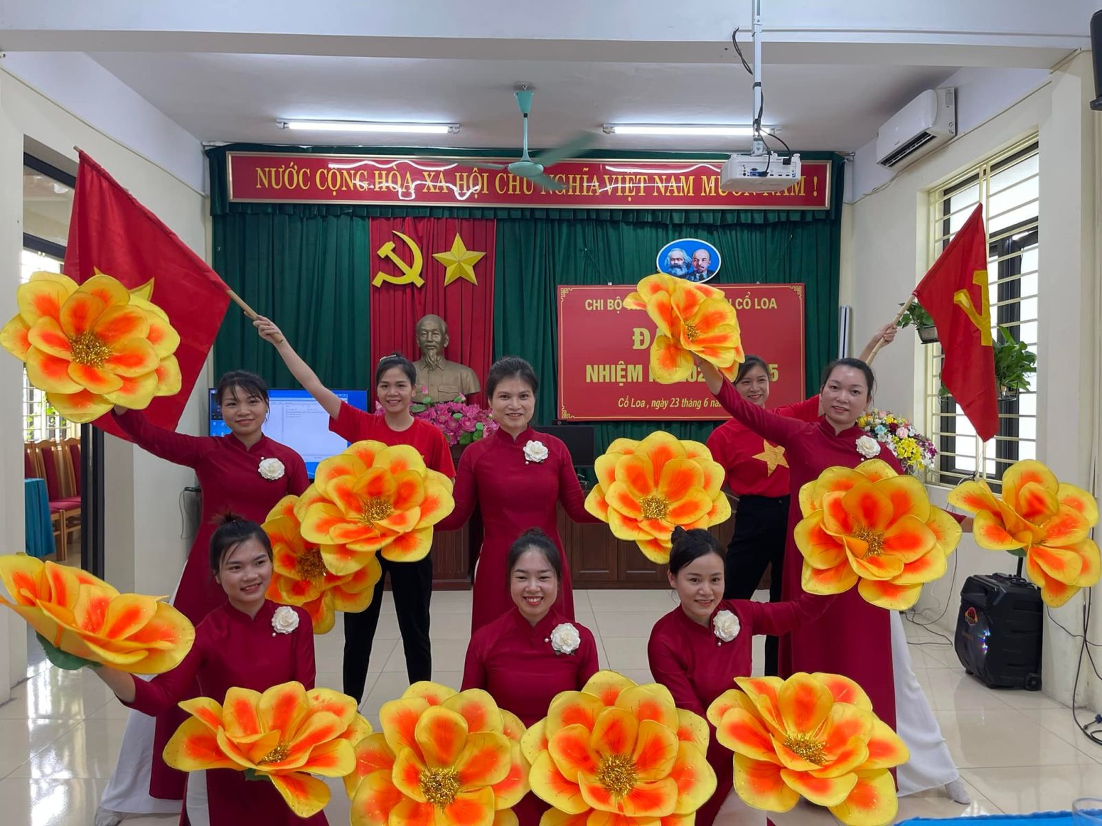 ĐẠI HỘI CHI BỘ TRƯỜNG MN CỔ LOA NHIỆM KÌ 2022 - 2025