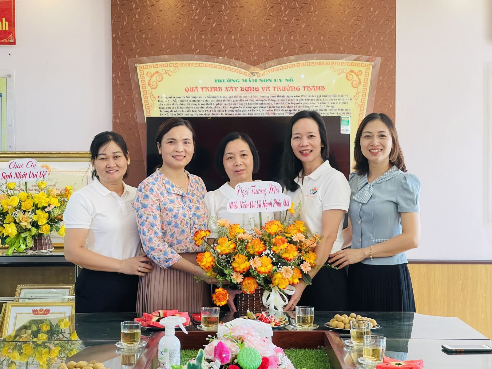 LUÂN CHUYỂN CÁN BỘ- NHÂN VIÊN TẠI TRƯỜNG MN CỔ LOA
