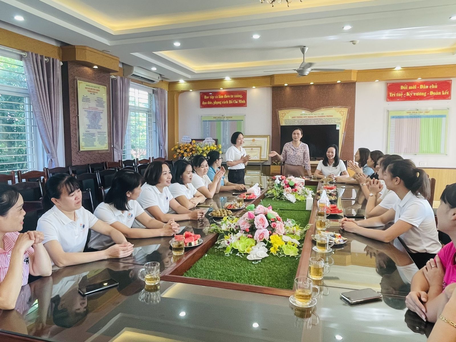 LUÂN CHUYỂN CÁN BỘ- NHÂN VIÊN TẠI TRƯỜNG MN CỔ LOA