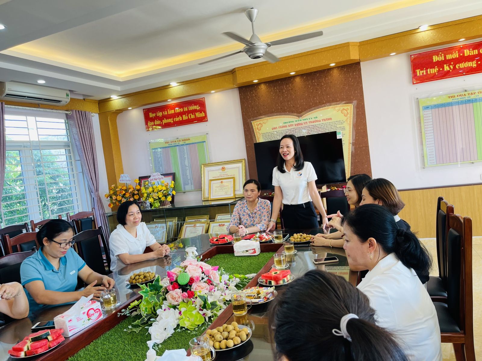 LUÂN CHUYỂN CÁN BỘ- NHÂN VIÊN TẠI TRƯỜNG MN CỔ LOA