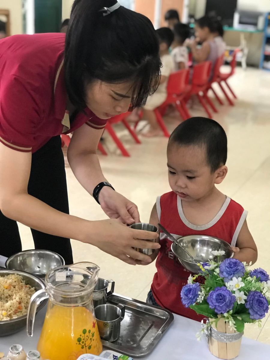 TRƯỜNG MẦM NON CỔ LOA TỔ CHỨC TIỆC BUFFET CHÀO ĐÓN NĂM HỌC MỚI 2022 – 2023!