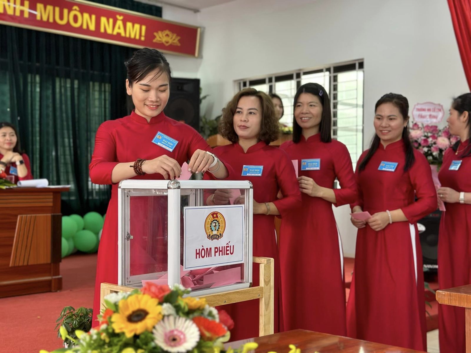 ĐẠI HỘI CÔNG ĐOÀN CƠ SỞ TRƯỜNG MẦM NON CỔ LOA NHIỆM KỲ 2023-2028