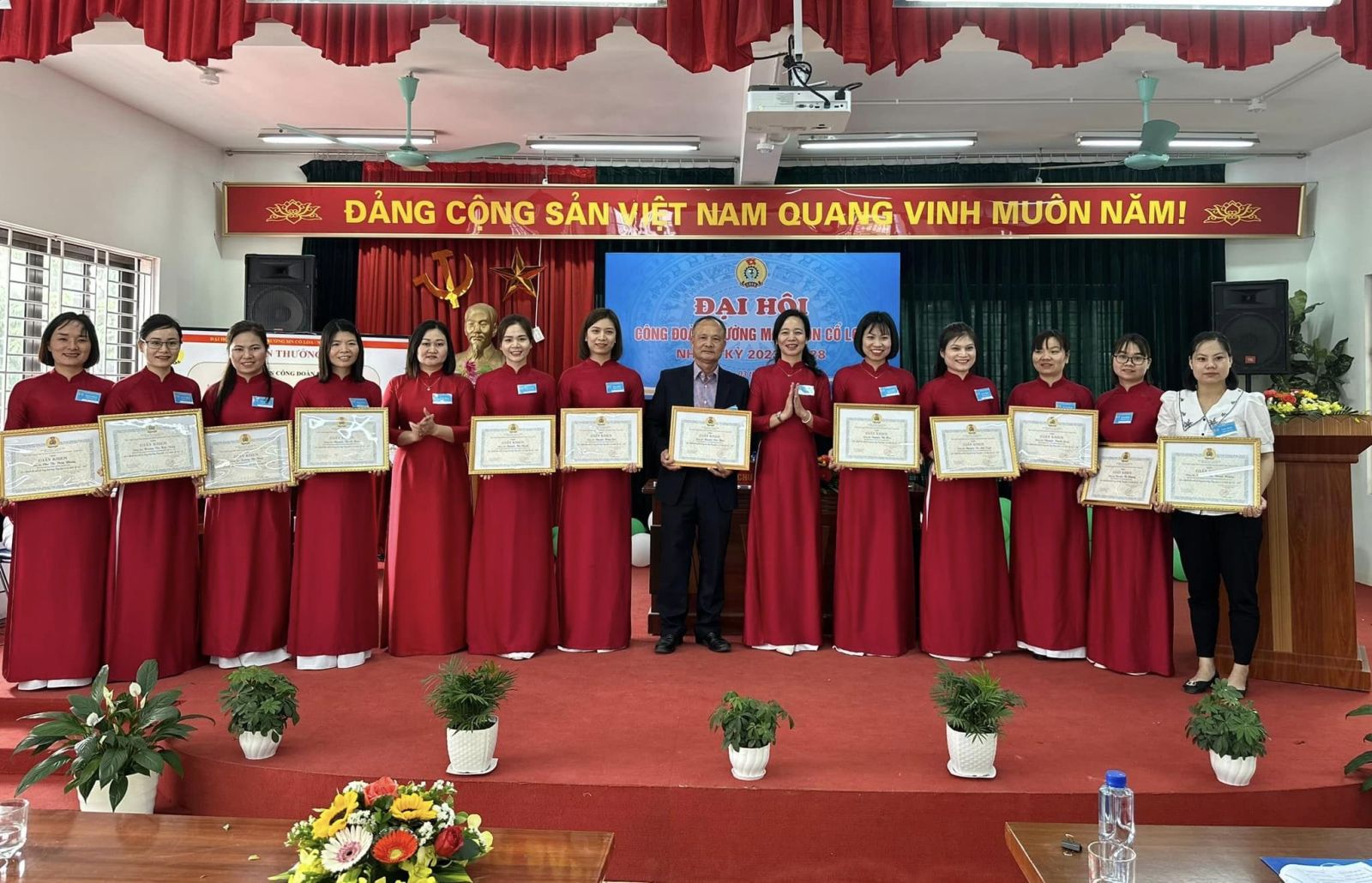 ĐẠI HỘI CÔNG ĐOÀN CƠ SỞ TRƯỜNG MẦM NON CỔ LOA NHIỆM KỲ 2023-2028