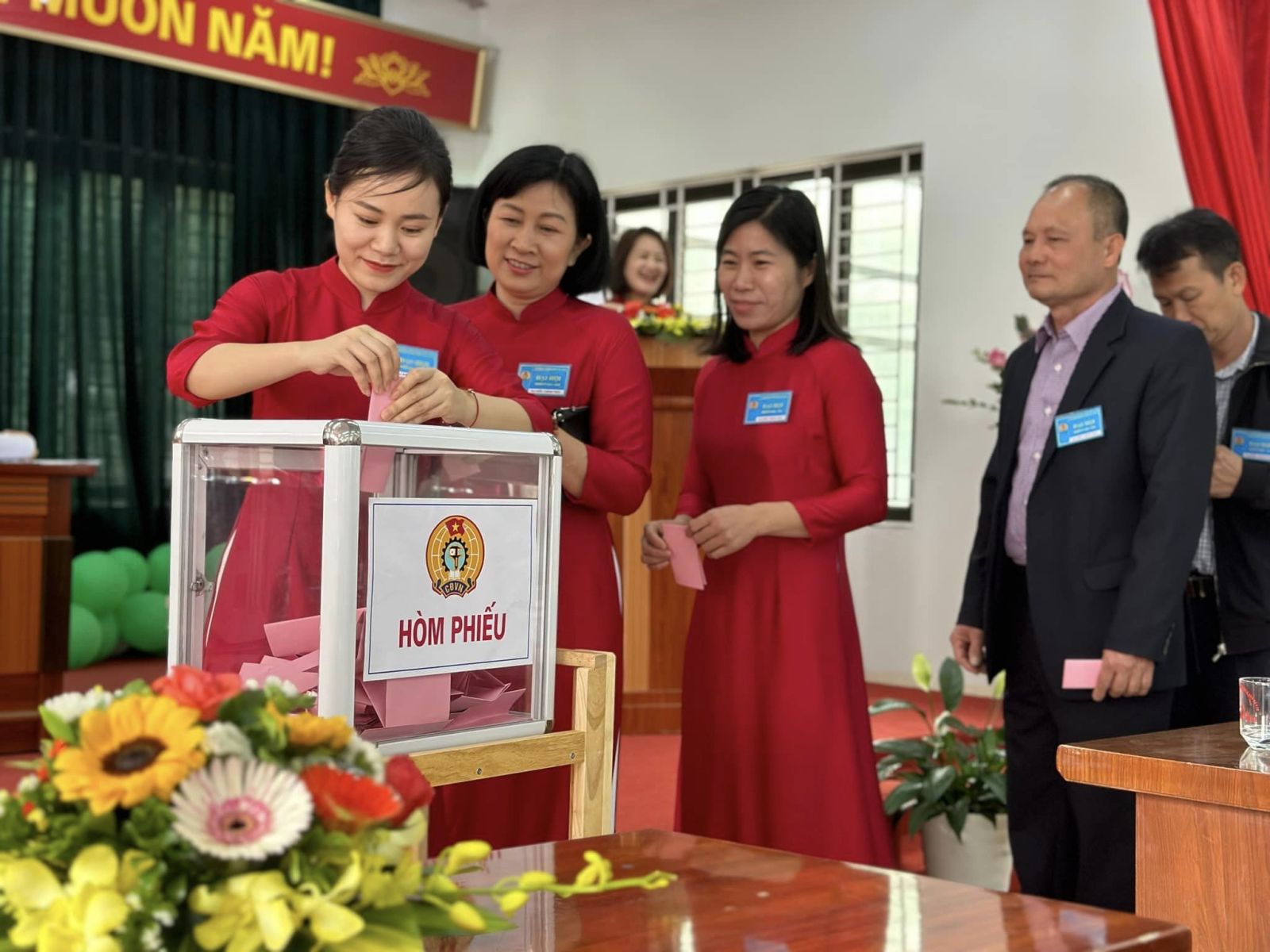ĐẠI HỘI CÔNG ĐOÀN CƠ SỞ TRƯỜNG MẦM NON CỔ LOA NHIỆM KỲ 2023-2028