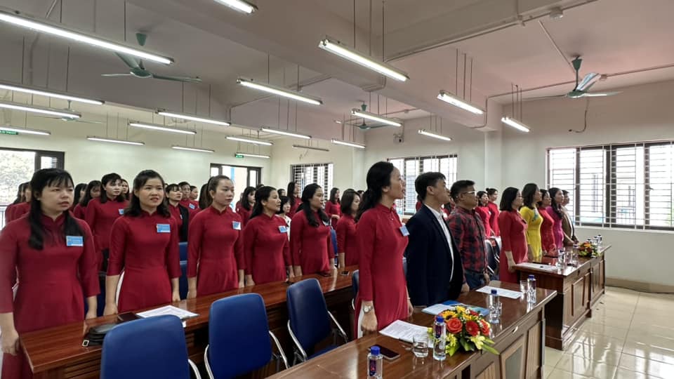 ĐẠI HỘI CÔNG ĐOÀN CƠ SỞ TRƯỜNG MẦM NON CỔ LOA NHIỆM KỲ 2023-2028