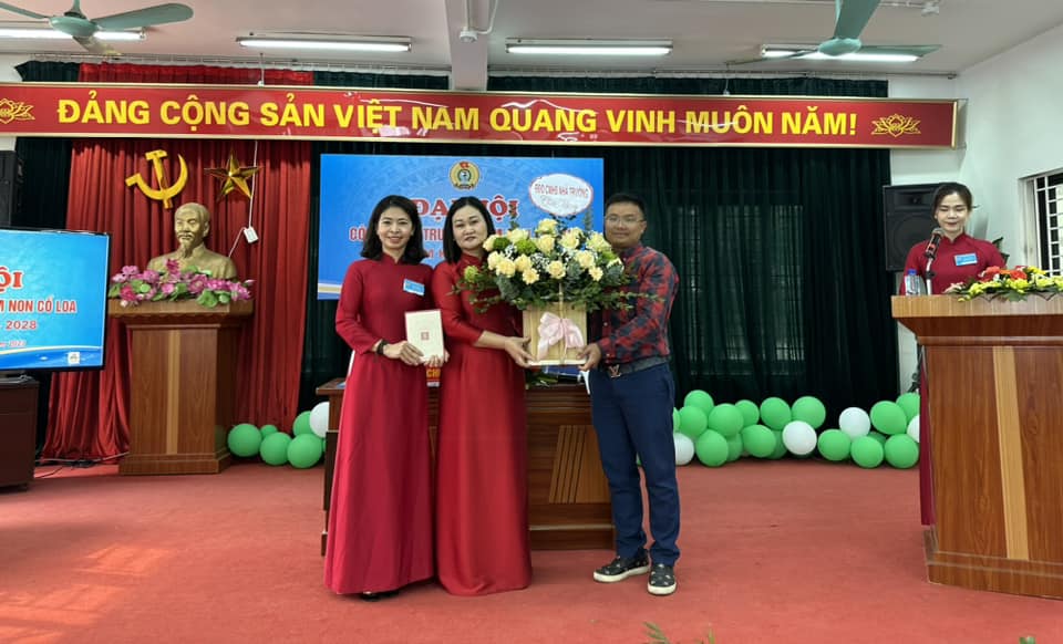 ĐẠI HỘI CÔNG ĐOÀN CƠ SỞ TRƯỜNG MẦM NON CỔ LOA NHIỆM KỲ 2023-2028