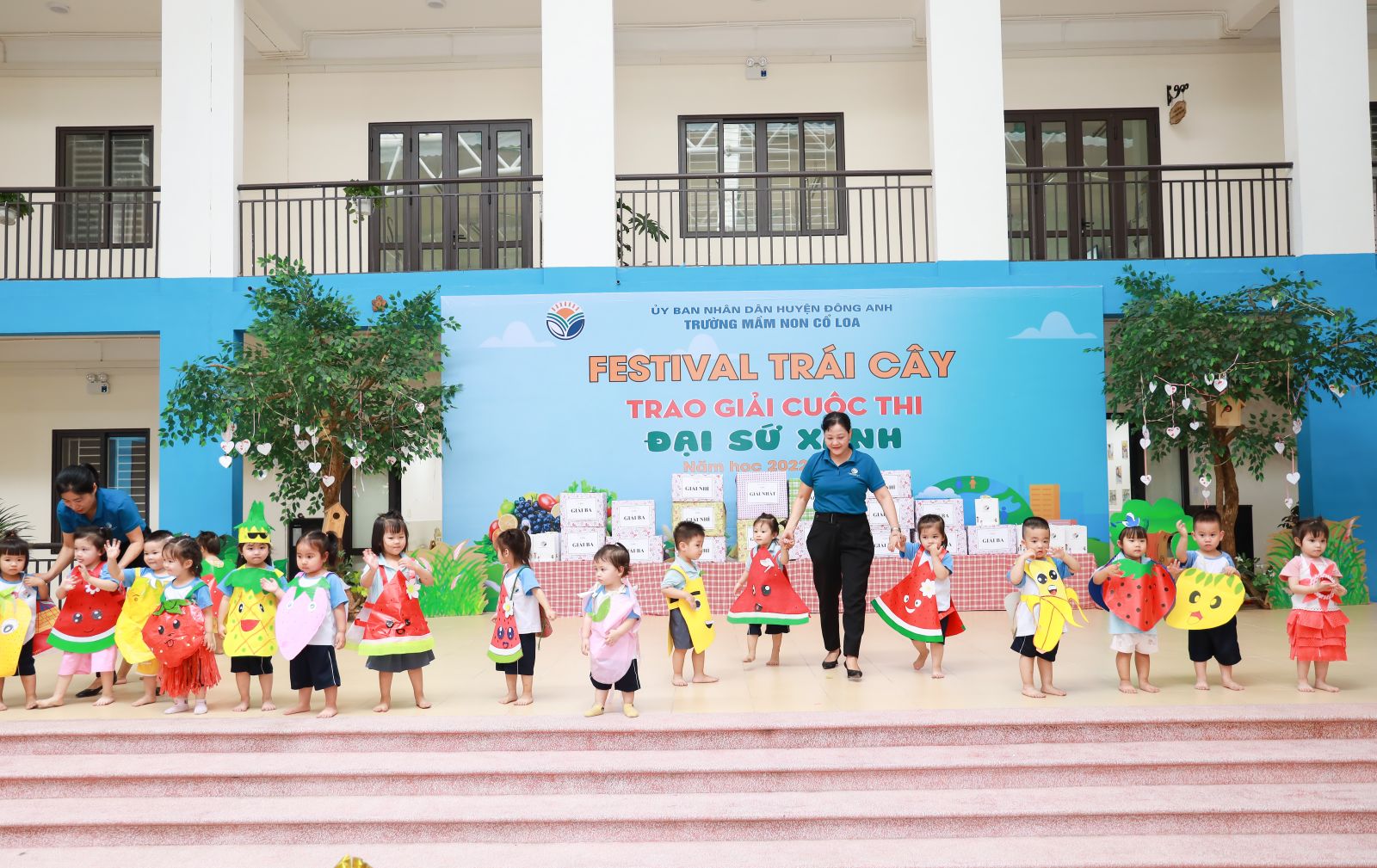 FESTIVAL TRÁI CÂY - TRAO GIẢI CUỘC THI " ĐẠI SỨ XANH" Năm học 2022 - 2023