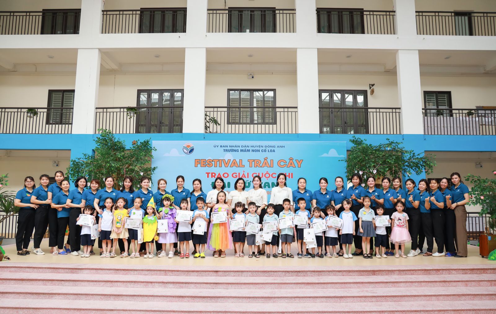 FESTIVAL TRÁI CÂY - TRAO GIẢI CUỘC THI " ĐẠI SỨ XANH" Năm học 2022 - 2023