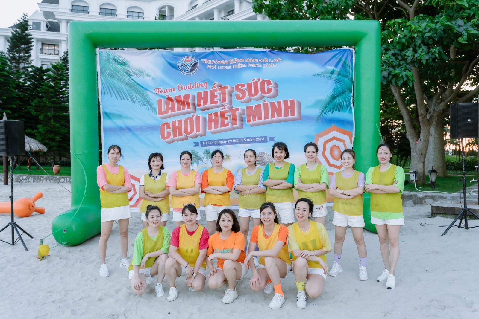 CB- GV- NV TRƯỜNG MN CỔ LOA THĂM QUAN HỌC TẬP HÈ 2023