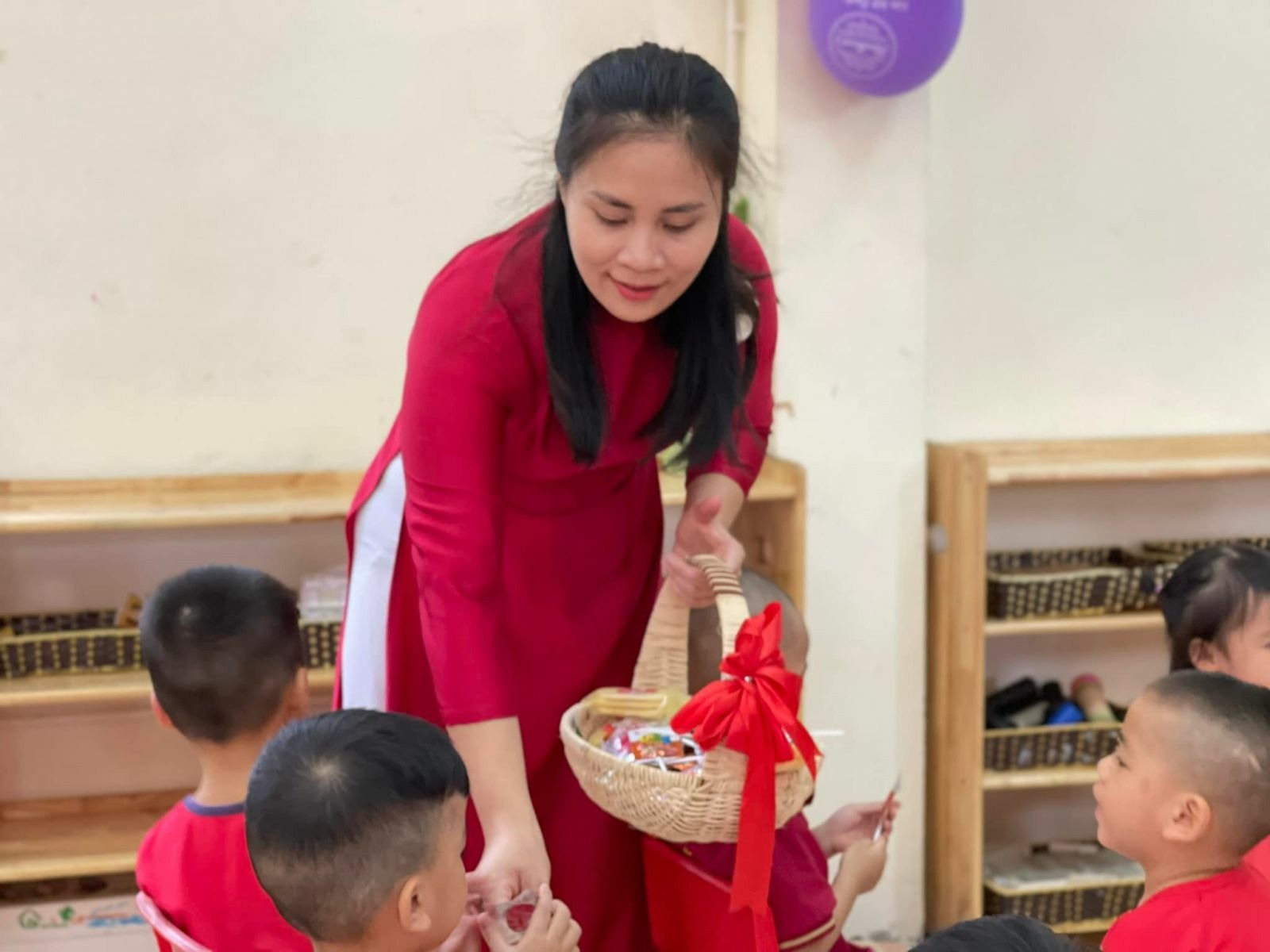 CÔ VÀ TRÒ TRƯỜNG MẦM NON CỔ LOA TƯNG BỪNG CHÀO ĐÓN NĂM HỌC MỚI 2022-2023.