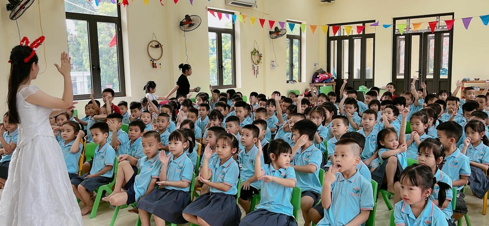 TRƯỜNG MẦM NON CỔ LOA VUI TẾT TRUNG THU