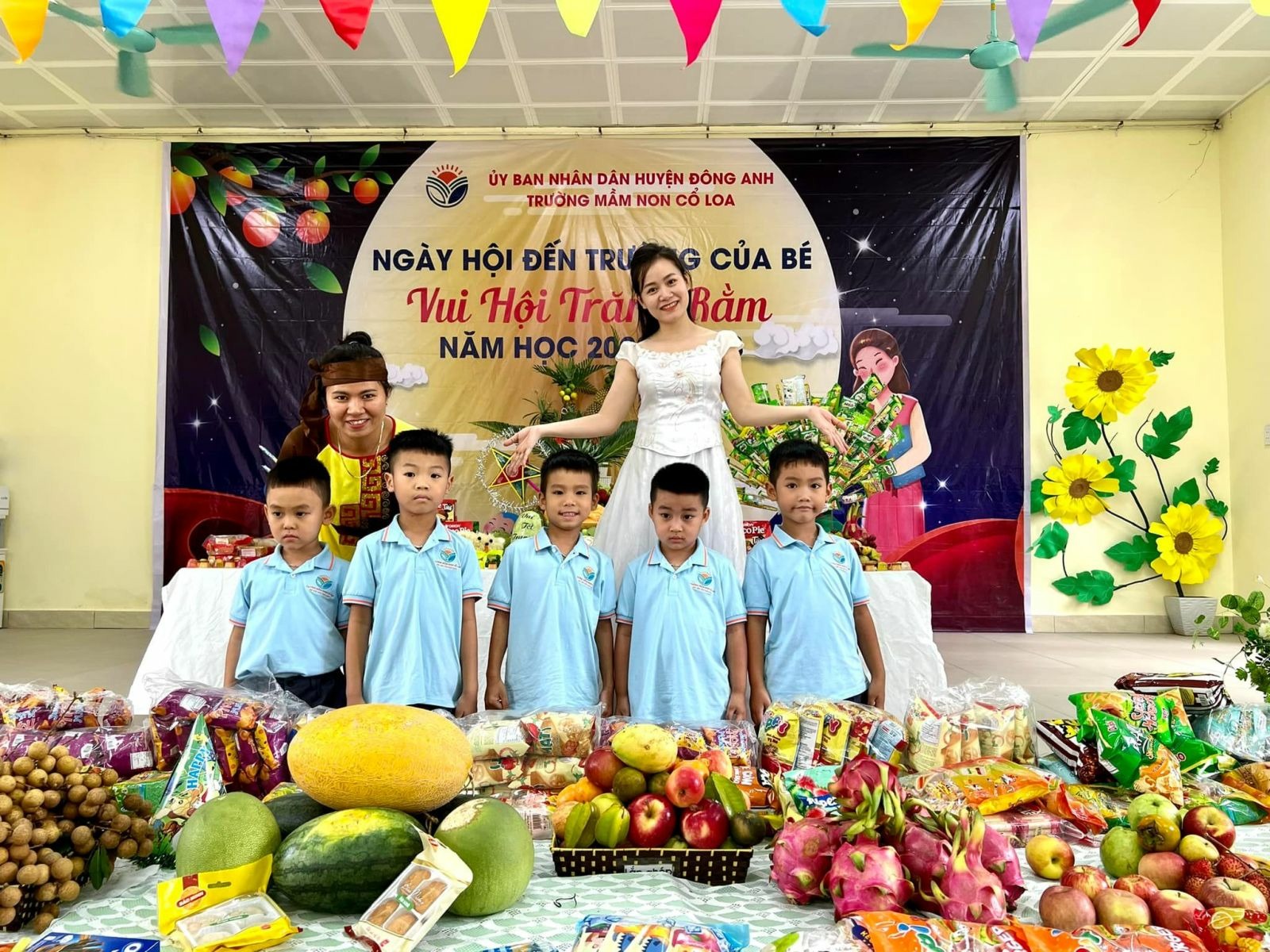 TRƯỜNG MẦM NON CỔ LOA VUI TẾT TRUNG THU