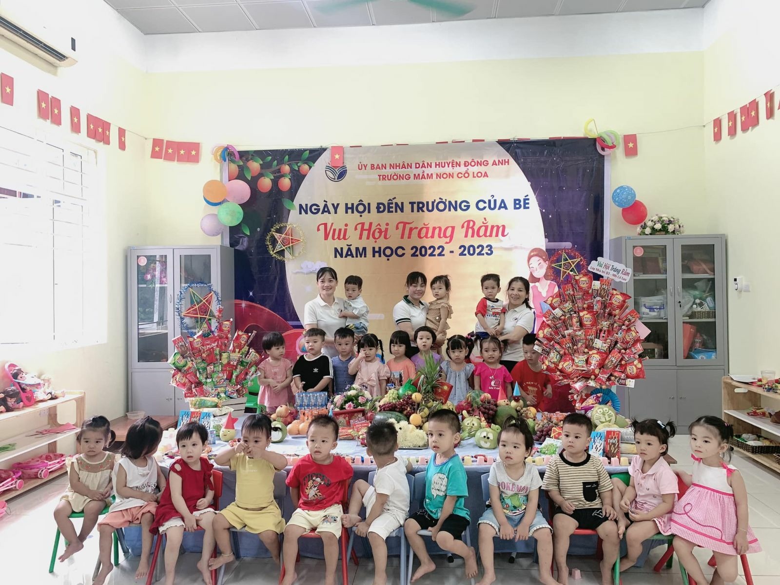 TRƯỜNG MẦM NON CỔ LOA VUI TẾT TRUNG THU