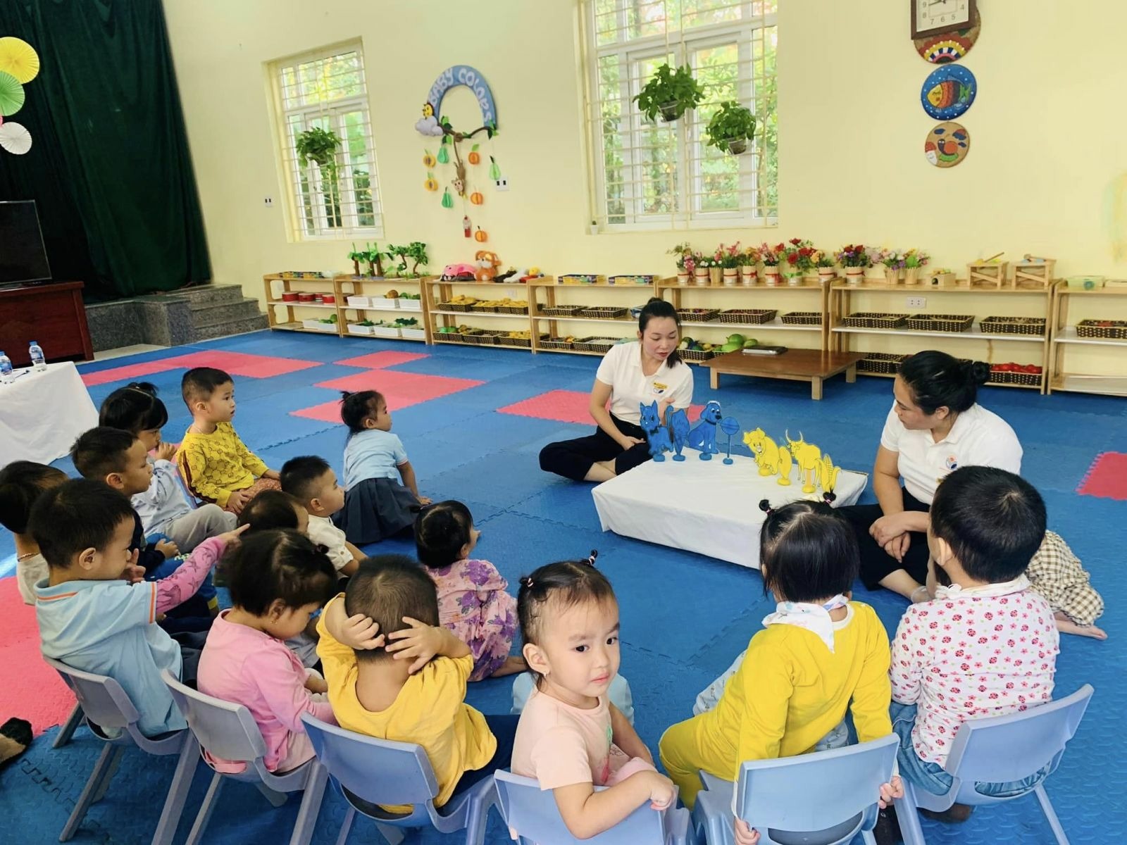 Trường mầm non Cổ Loa thi đua lập thành tích chào mừng 40 năm ngày nhà giáo Việt Nam (20/11/1982 - 20/11/2022).