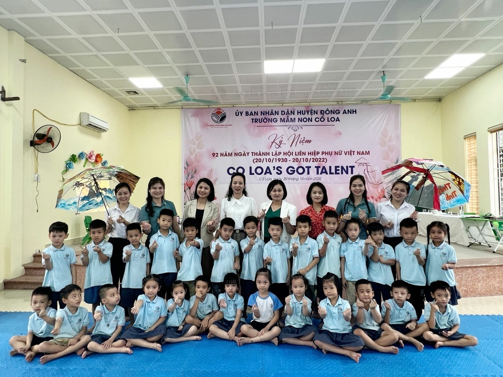 Trường mầm non Cổ Loa thi đua lập thành tích chào mừng 40 năm ngày nhà giáo Việt Nam (20/11/1982 - 20/11/2022).