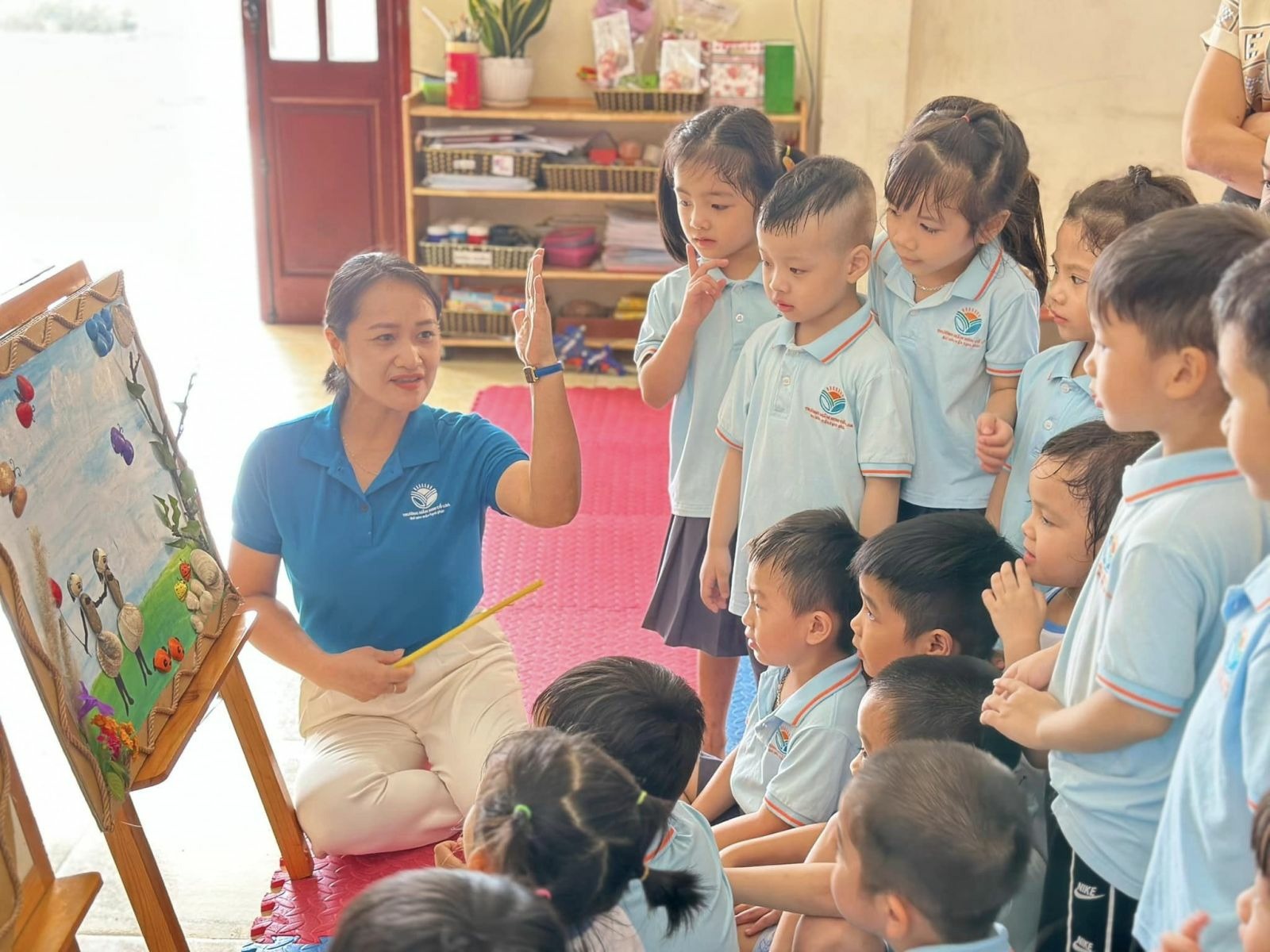 Trường mầm non Cổ Loa thi đua lập thành tích chào mừng 40 năm ngày nhà giáo Việt Nam (20/11/1982 - 20/11/2022).