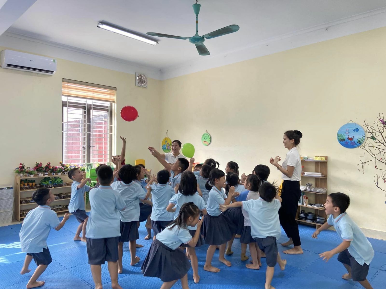 Trường mầm non Cổ Loa thi đua lập thành tích chào mừng 40 năm ngày nhà giáo Việt Nam (20/11/1982 - 20/11/2022).