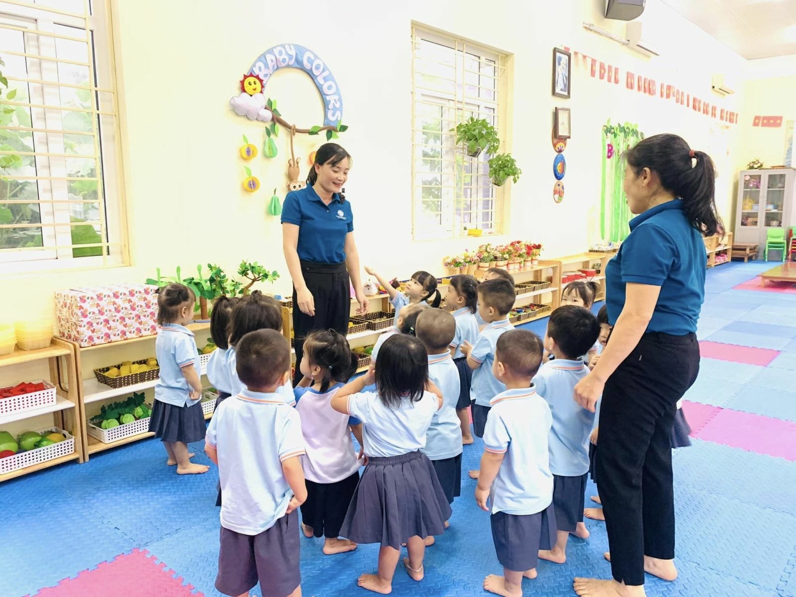 Trường mầm non Cổ Loa thi đua lập thành tích chào mừng 40 năm ngày nhà giáo Việt Nam (20/11/1982 - 20/11/2022).