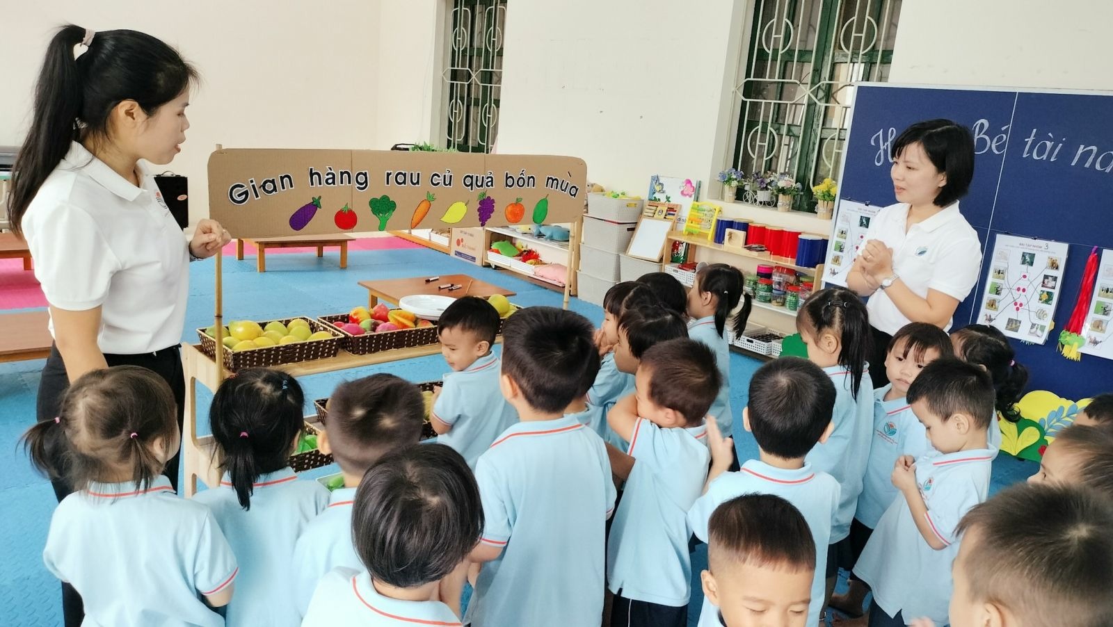 Trường mầm non Cổ Loa thi đua lập thành tích chào mừng 40 năm ngày nhà giáo Việt Nam (20/11/1982 - 20/11/2022).