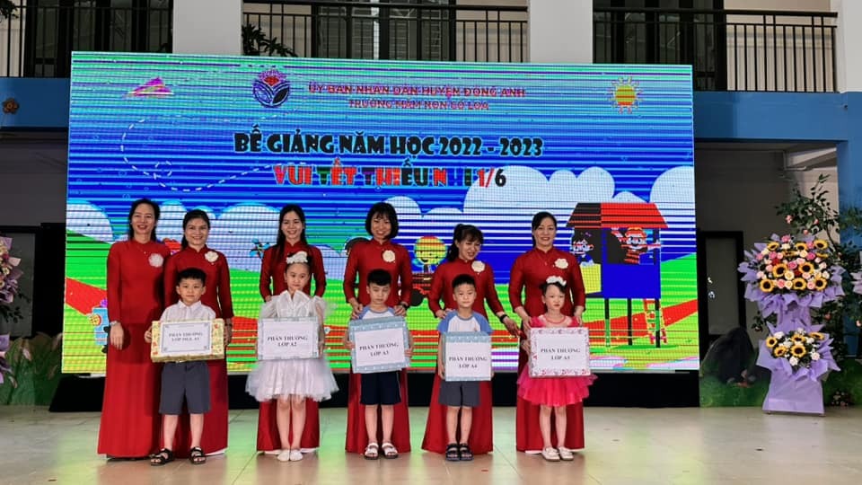 TRƯỜNG MẦM NON CỔ LOA CHÚC MỪNG NGÀY QUỐC TẾ THIẾU NHI 1-6