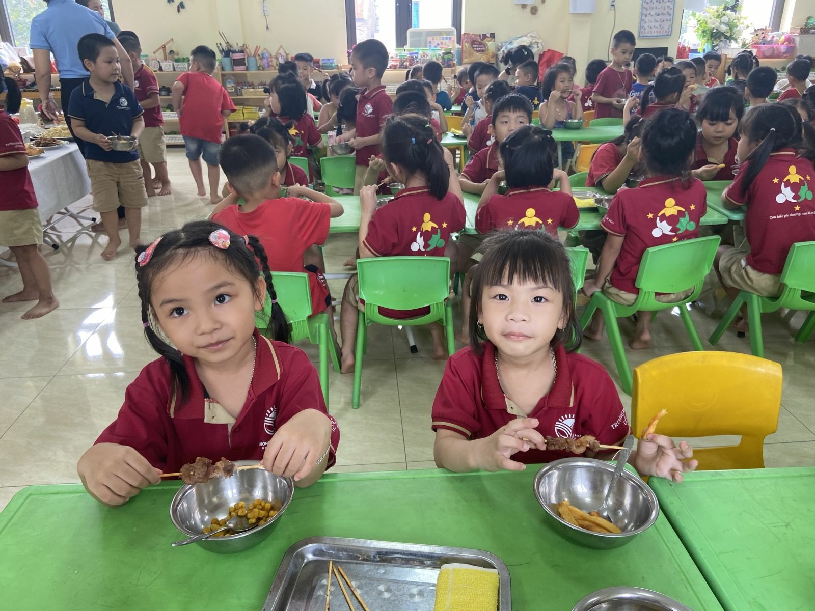 TRƯỜNG MẦM NON CỔ LOA TỔ CHỨC TIỆC BUFFET CHÀO ĐÓN NĂM HỌC MỚI 2022 – 2023!