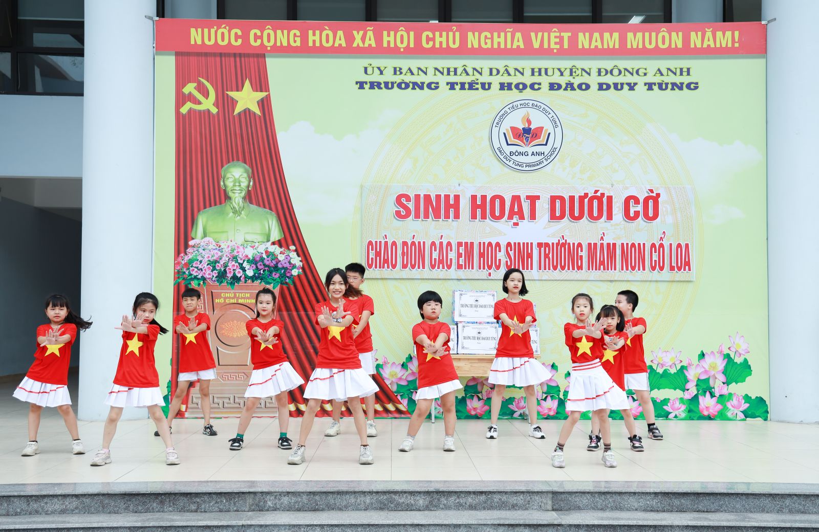 CHƯƠNG TRÌNH TRẢI NGHIỆM: " HÀNH TRANG CHO BÉ VÀO LỚP 1" NĂM HỌC 2022-2023 CỦA CÁC BÉ TRƯỜNG MẦM NON CỔ LOA.