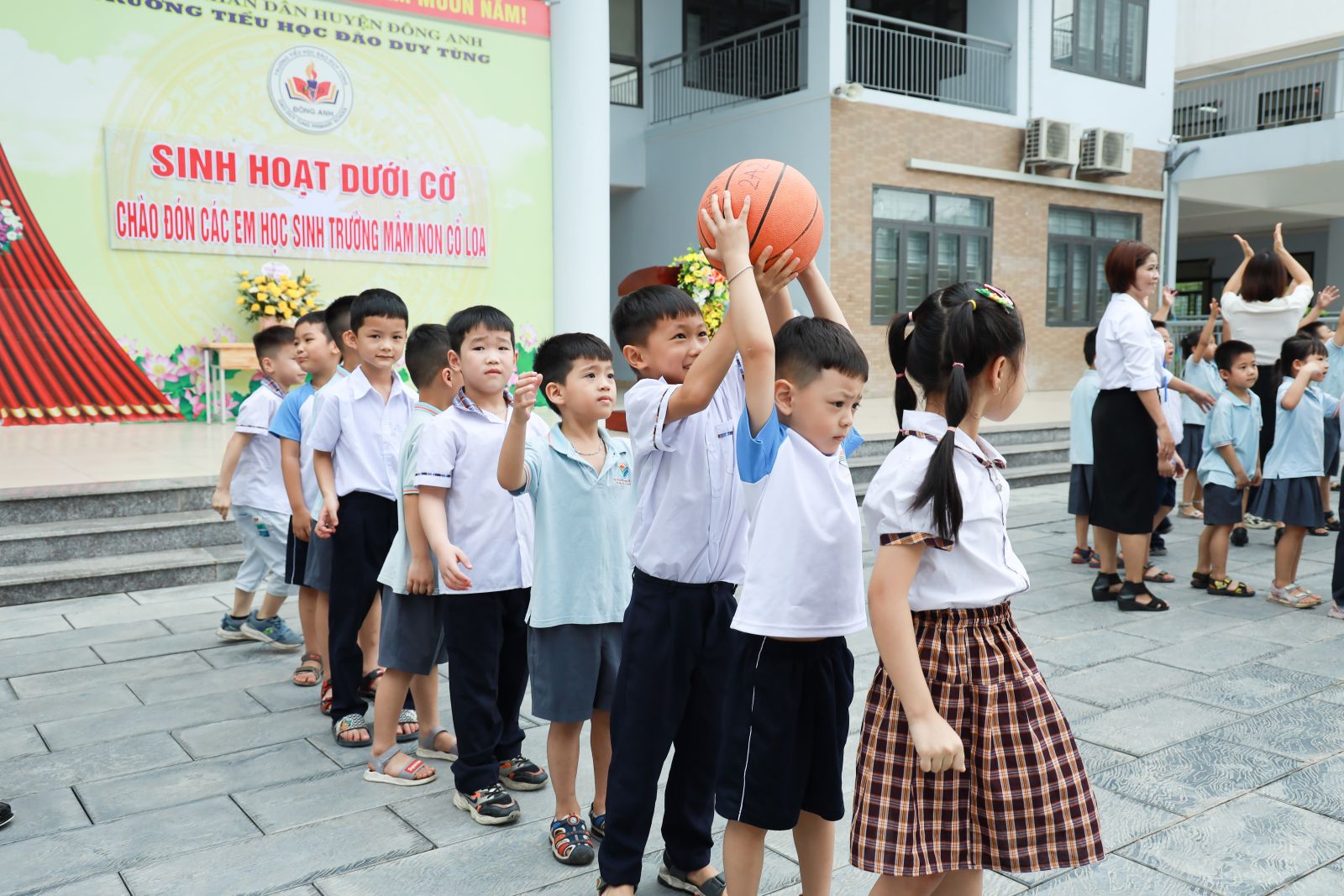 CHƯƠNG TRÌNH TRẢI NGHIỆM: " HÀNH TRANG CHO BÉ VÀO LỚP 1" NĂM HỌC 2022-2023 CỦA CÁC BÉ TRƯỜNG MẦM NON CỔ LOA.